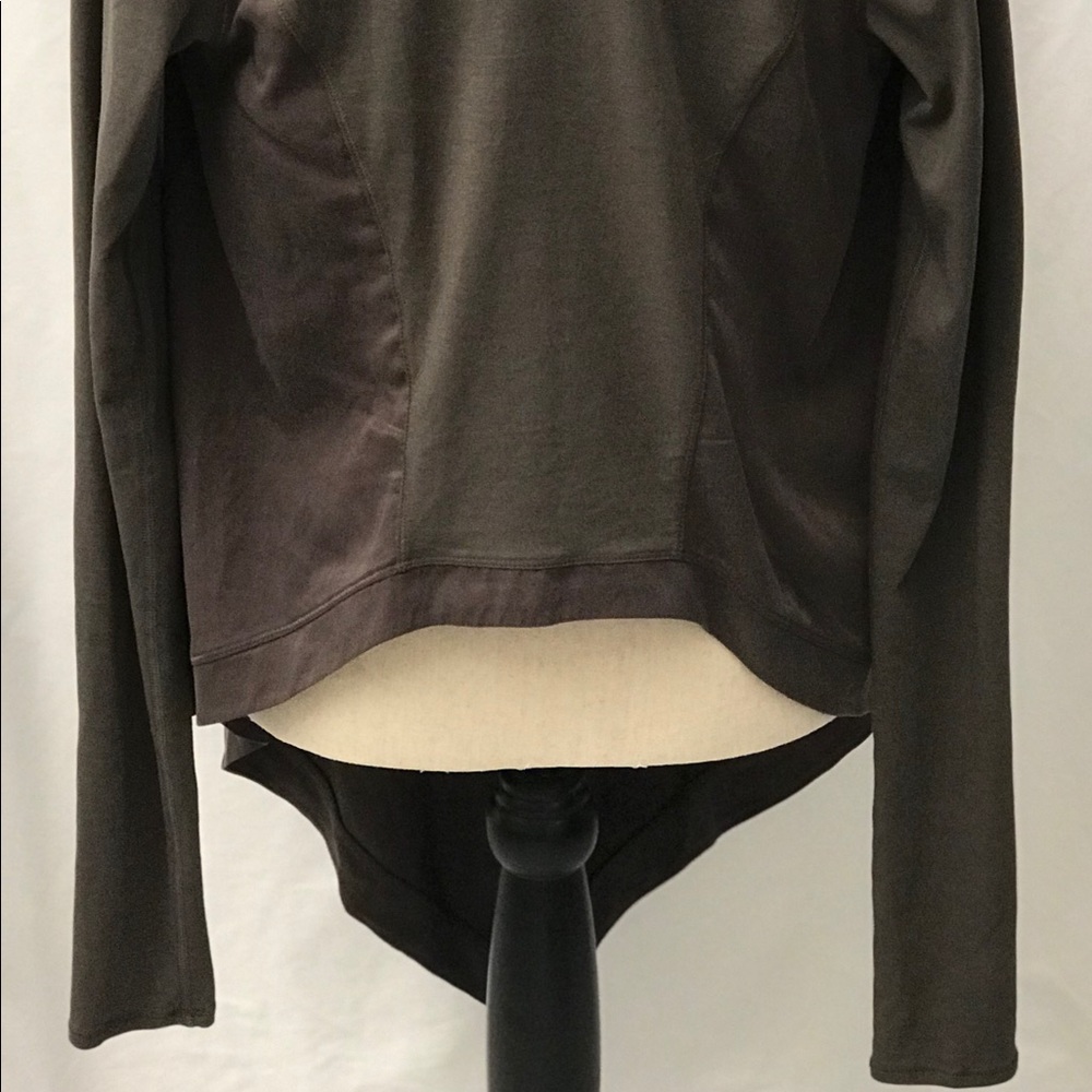 LULULEMON ATHLETICA High Low Wrap Cardigan Size 4 - Picture 4 of 8